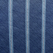 300TC Brian Navy Striped Reversible Cotton Quilt Cover Set Queen V442-ATX-QUILTCS-300TCBRIAN-NAVY-QS
