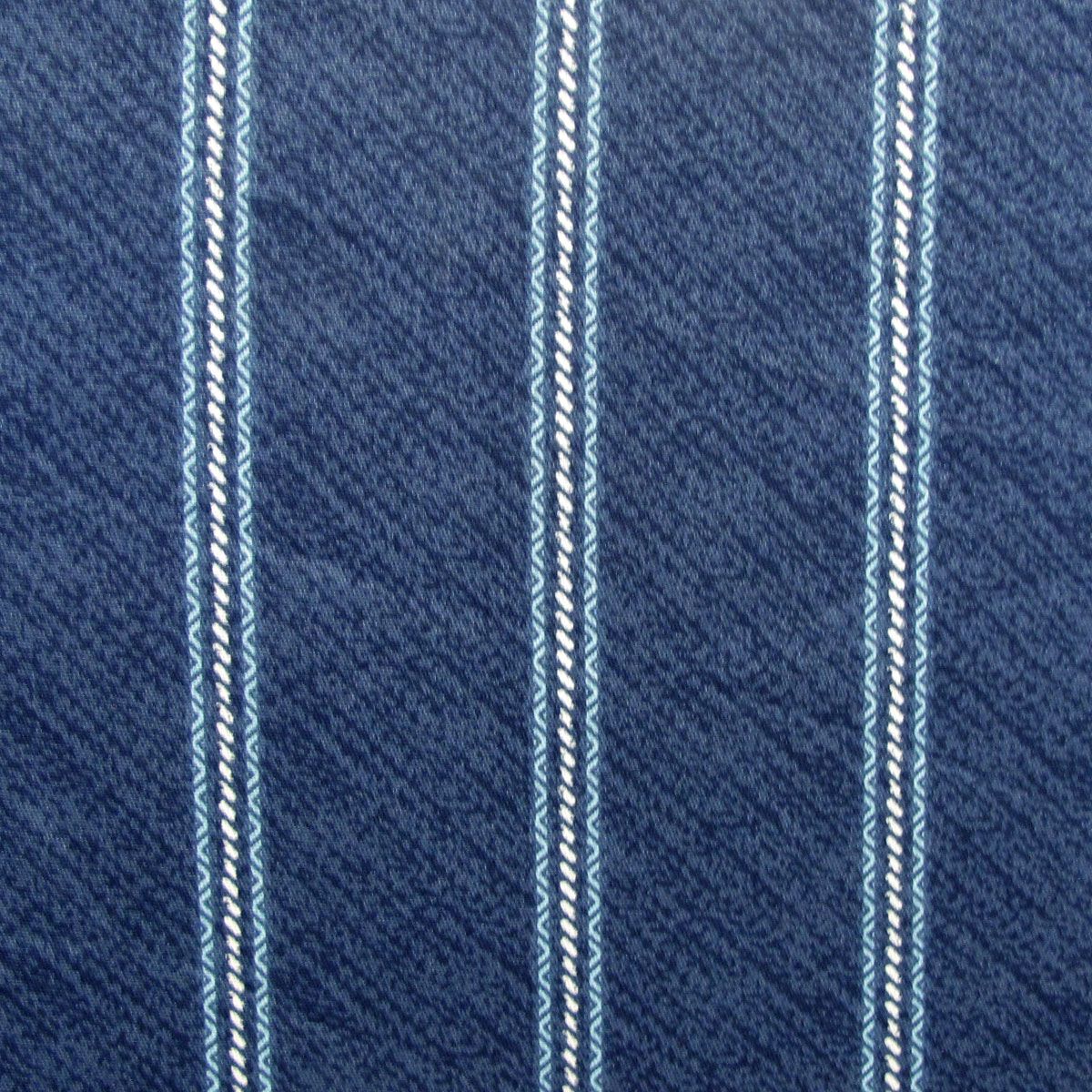 300TC Brian Navy Striped Reversible Cotton Quilt Cover Set Queen V442-ATX-QUILTCS-300TCBRIAN-NAVY-QS