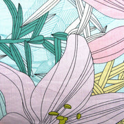 300TC Lily Flowers Multi Reversible Cotton Floral Quilt Cover Set Queen V442-ATX-QUILTCS-300TCLILYFLOWERS-MULTI-QS