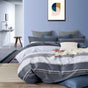 Pani Charcoal Reversible Quilt Cover Set Queen V442-ATX-QUILTCS-300TCPANI-CHARCOAL-QS