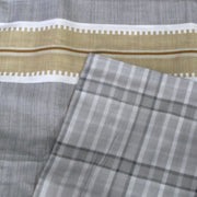 300TC Theodore Grey Reversible Cotton Quilt Cover Set King V442-ATX-QUILTCS-300TCTHEODORE-GREY-KI