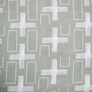 Artex Silver Crosses Quilt Cover Set Queen V442-ATX-QUILTCS-CROSSES-SILVER-QS