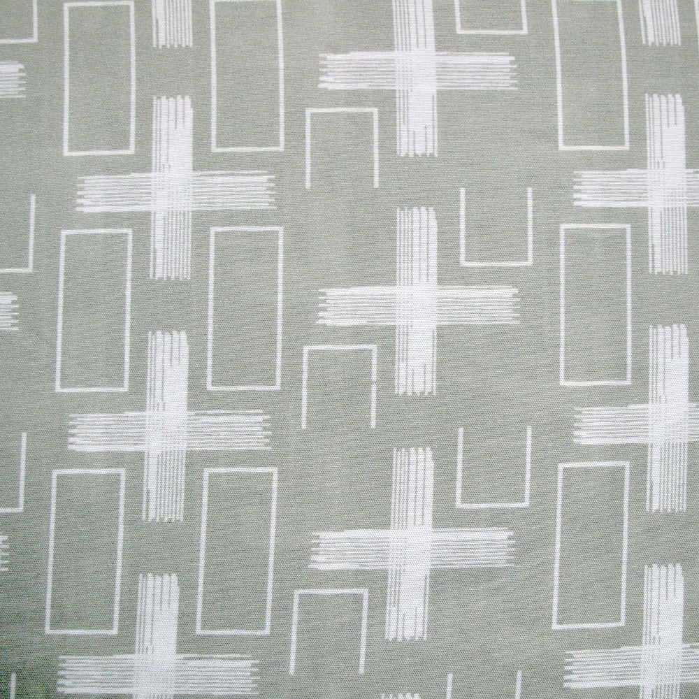 Artex Silver Crosses Quilt Cover Set Queen V442-ATX-QUILTCS-CROSSES-SILVER-QS