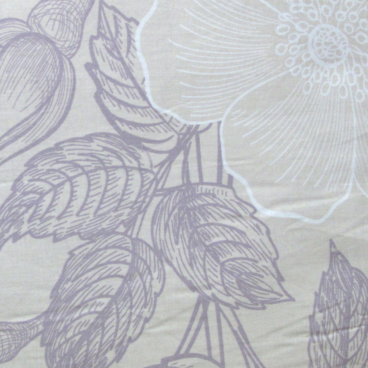 250TC Gilmore Cotton Reversible Quilt Cover Set Queen V442-ATX-QUILTCS-GILMORE-TAUPE-QS