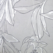 Artex Silver Peony Floral Printed Microfiber Polyester Quilt Cover Set Queen V442-ATX-QUILTCS-PEONY-SILVER-QS