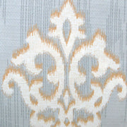 250TC Royal Damask Cotton Quilt Cover Set Queen V442-ATX-QUILTCS-ROYALDAMASK-GREY-QS