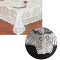 Chapel Gate Sophia Cream Jacquard Cutwork Lace Tablecloth 180 x 270 cm V442-ATX-TABLEC-LACESOPHIA-CREAM-RE