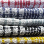 Hotel Living Checkered Set of 5 Cotton Tea Towels V442-ATX-TEAT-SETOF5CHECKERED-MULTI-RE