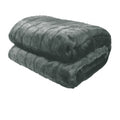 Faux Fur Animal Assorted Throw Rug Channel Grey V442-ATX-THROW-21CHANNEL-GREY-RE