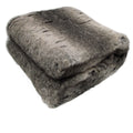 Faux Fur Luxury Animal Throw Rug Wild Deer V442-ATX-THROW-21LUXDEER-WILD-RE