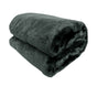 Faux Mink Throw Rug Charcoal V442-ATX-THROW-21MINK-CHARCOAL-RE