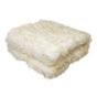 Camille Gold Cream Faux Fur Throw Rug 127 x 152 cm V442-ATX-THROW-26CAMILLE-GOLDCREAM-RE