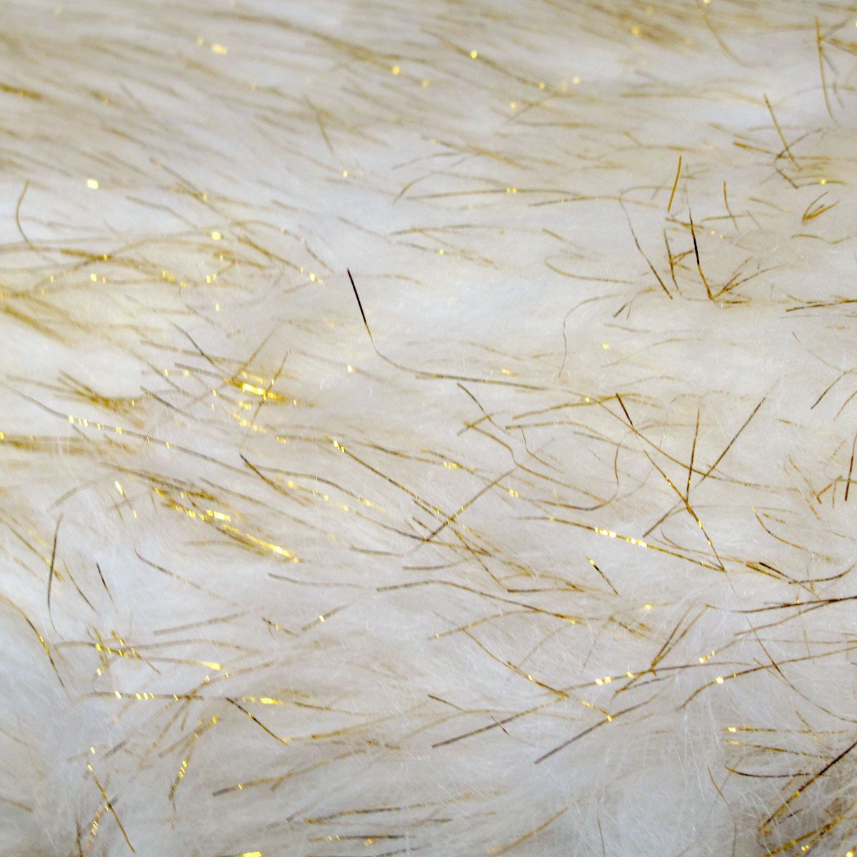 Camille Gold Cream Faux Fur Throw Rug 127 x 152 cm V442-ATX-THROW-26CAMILLE-GOLDCREAM-RE