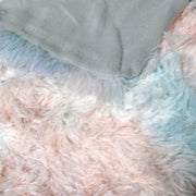 Finley Multi Colour Collection Shaggy Throw Rug 127 x 152cm Pastel Hues V442-ATX-THROW-FINLEYSHAGGY-PASTEL-RE