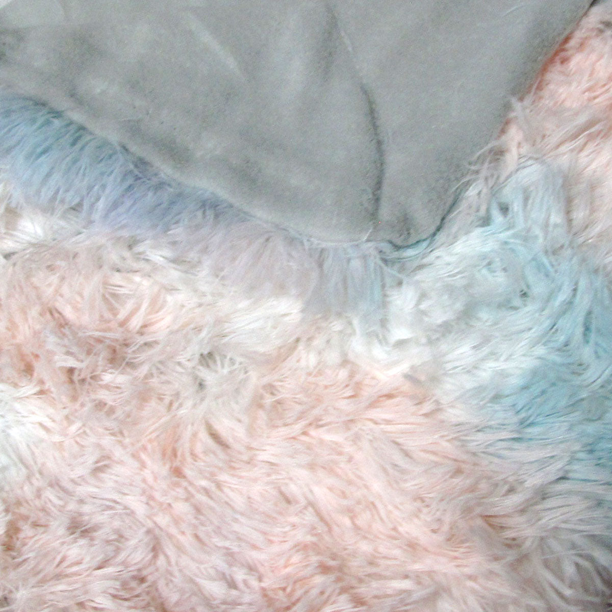 Finley Multi Colour Collection Shaggy Throw Rug 127 x 152cm Pastel Hues V442-ATX-THROW-FINLEYSHAGGY-PASTEL-RE