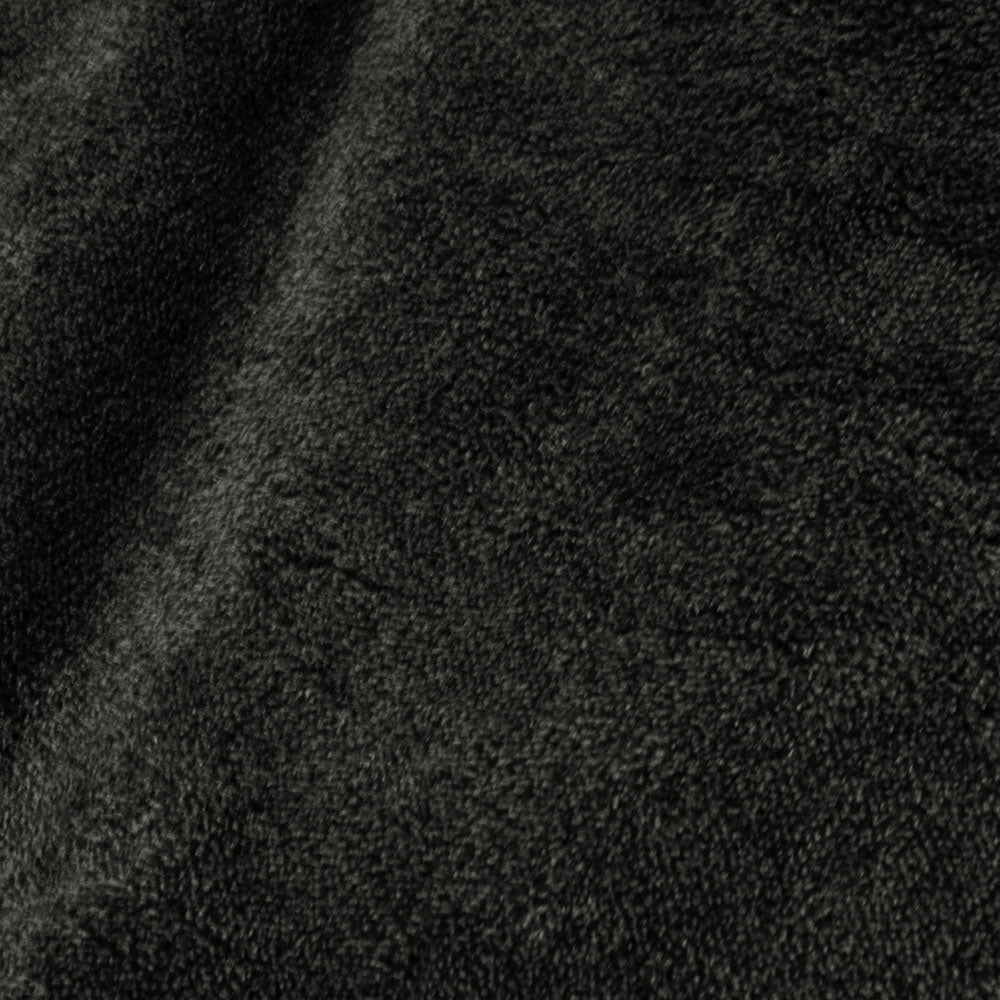 Super Soft Coral Fleece Large Throw Rug Charcoal V442-ATX-THROW-SOFTCORAL-CHARCOAL-RE
