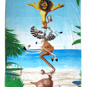 Madacascar Large Cotton Beach Towel 100 x 150 cm V442-ATX-TOWEL-MADACASCAR-MULTI-RE