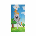 Kids Fun Theme Cotton Beach Towel 70 x 140 cm Mincraft Fire V442-ATX-TOWEL-MINCRAFTFIRE-MULTI-RE