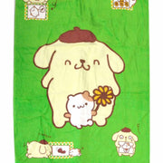 Purin Cute Cotton Beach Towel 60 x 120 cm V442-ATX-TOWEL-PURIN-GREEN-RE