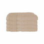 600GSM Set of 4 Combed Cotton Bath Towels 70 x 140 cm Latte (aka Frappe) V442-ATX-TOWEL-SETOF4600GSM-FRAPPE-RE
