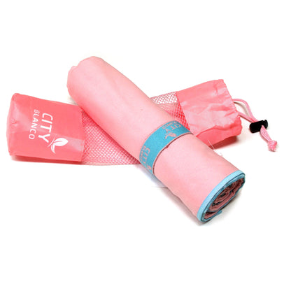 Super Absorbent Sports Towel Pink V442-ATX-TOWEL-SPORTS-PINK-RE