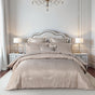 Bianca Bellagio Gold 6 Pcs Jacquard Geometric Comforter Set Queen/King V442-BCA-COMFORTER-BELLAGIO-GOLD-KI