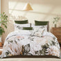 Bianca Giselle White Polyester Printed Floral Coverlet Set Super King V442-BCA-COVERLETS-GISELLE-WHITE-SK