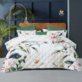 Bianca Indi White Polyester Coverlet Set Queen/King V442-BCA-COVERLETS-INDI-WHITE-KI
