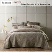 Bianca Kairo Taupe Coverlet Set Queen/King V442-BCA-COVERLETS-KAIRO-TAUPE-KI
