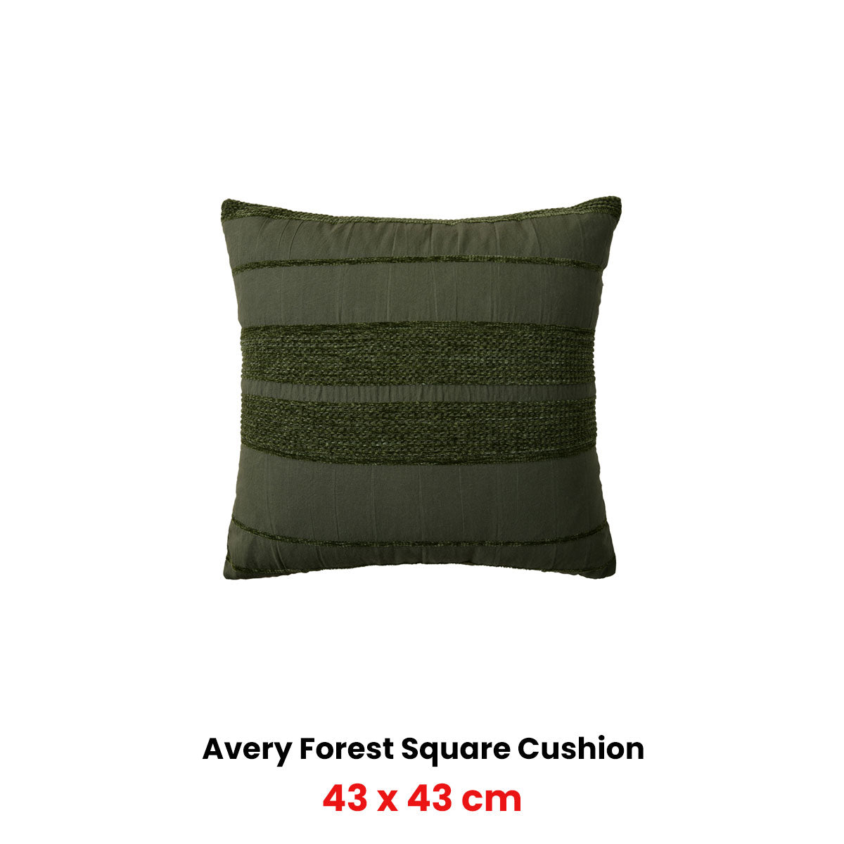 Bianca Avery Forest Square Filled Cushion 43 x 43cm V442-BCA-CUSHION-AVERY-FOREST-SQ