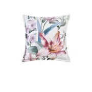 Bianca Carmela White Coordinate Square Filled Cushion V442-BCA-CUSHION-CARMELA-WHITE-SQ