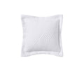 Bianca Cassiano White Square Filled Cushion 43 x 43cm V442-BCA-CUSHION-CASSIANO-WHITE-SQ