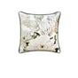 Bianca Giselle Square White Velvet Cushion V442-BCA-CUSHION-GISELLE-WHITE-SQ