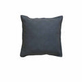 Bianca Hallston Charcoal Square Filled Cushion 43 x 43cm V442-BCA-CUSHION-HALLSTON-CHARCOAL-SQ