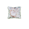 Bianca Helensvale White Velvet Square Filled Cushion 43 x 43cm V442-BCA-CUSHION-HELENSVALE-WHITE-SQ
