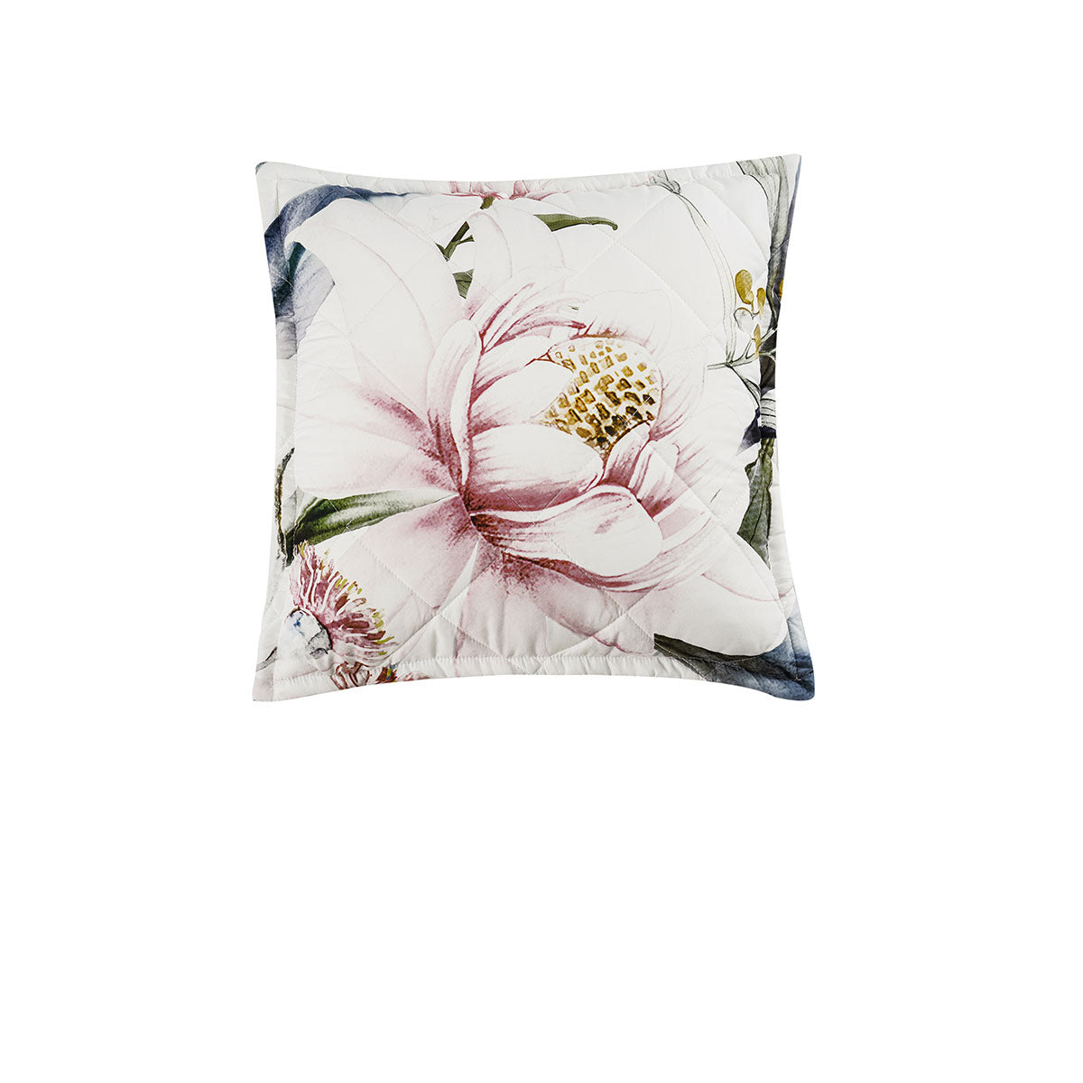 Bianca Indi White Square Filled Cushion 43 x 43cm V442-BCA-CUSHION-INDI-WHITE-SQ