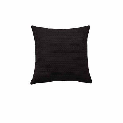 Bianca Kahlani Chocolate Waffle Square Filled Cushion 43 x 43cm V442-BCA-CUSHION-KAHLANI-CHOCOLATE-SQ