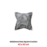 Bianca Maidstone Grey Coordinate Square Filled Cushion 43 x 43cm V442-BCA-CUSHION-MAIDSTONE-GREY-SQ
