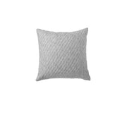 Bianca Pesaro Grey Marle Polyester Cotton Square Filled Cushion 43 x 43cm V442-BCA-CUSHION-PESARO-GREY-SQ