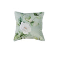 Bianca Salisbury Sage Velvet Square Filled Cushion 43 x 43cm V442-BCA-CUSHION-SALISBURY-SAGE-SQ