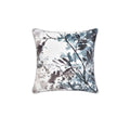 Bianca Sherbrooke White Velvet Square Filled Cushion 43 x 43cm V442-BCA-CUSHION-SHERBROOKE-WHITE-SQ
