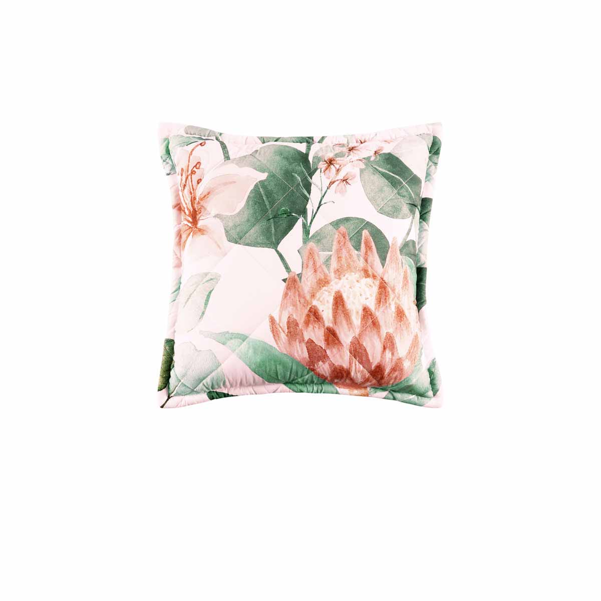 Bianca Sidney Blush Coordinate Square Filled Cushion 43 x 43cm V442-BCA-CUSHION-SIDNEY-BLUSH-SQ