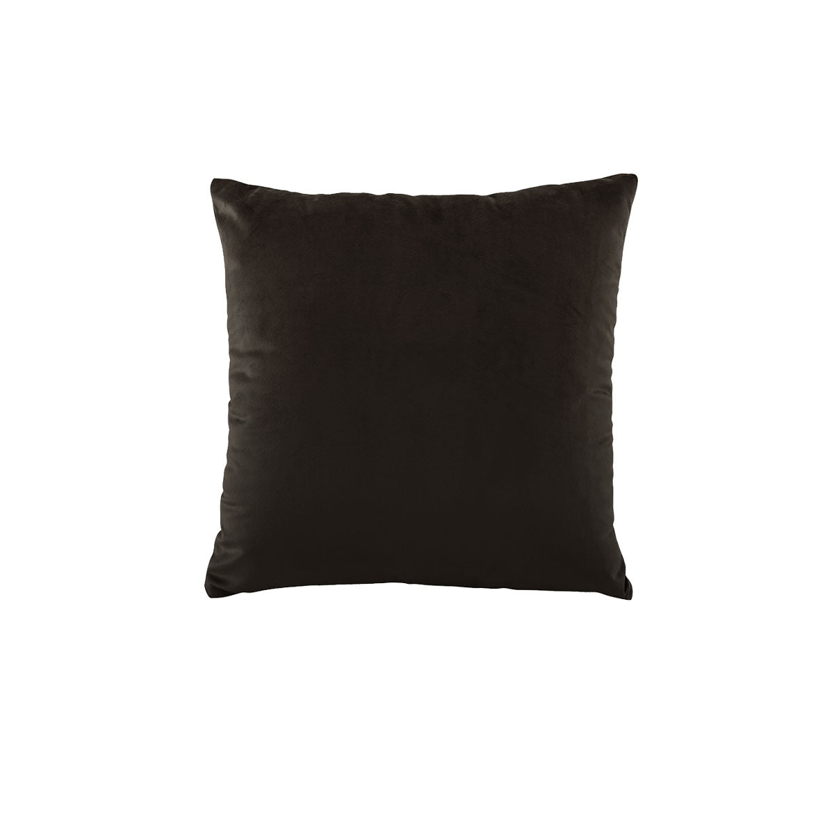 Bianca Vivid Coordinates Square Velvet Cushion Chocolate 43 x 43cm V442-BCA-CUSHION-VIVIDCOORD-CHOCOLATE-SQ