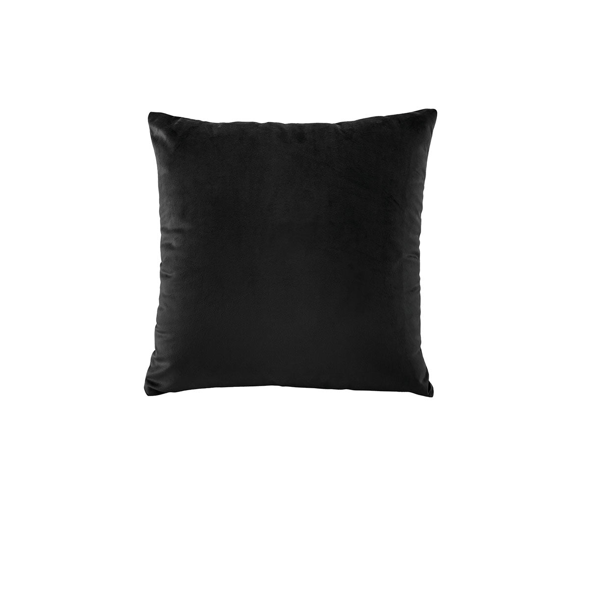 Bianca Vivid Coordinates Velvet Square Cushion Black V442-BCA-CUSHION-VIVIDCOORDINATES-BLACK-SQ
