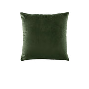 Bianca Vivid Coordinates Square Forest Green Velvet Cushion V442-BCA-CUSHION-VIVIDVELVET-FOREST-SQ