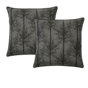 Bianca Pair of Alpine Stag Taupe European Pillowcases V442-BCA-PILLOWC-ALPINESTAG-TAUPE-EU