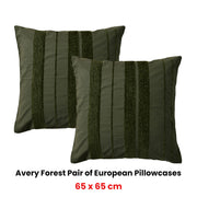 Bianca Pair of Avery Forest European Pillowcases 65 x 65cm V442-BCA-PILLOWC-AVERY-FOREST-EU