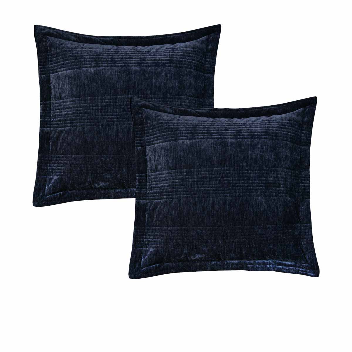 Bianca Pair of Cyrano Indigo European Pillowcases 65 x 65cm V442-BCA-PILLOWC-CYRANO-INDIGO-EU