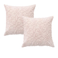 Bianca Pair of Ella Blush European Pillowcases 65 x 65cm V442-BCA-PILLOWC-ELLA-BLUSH-EU