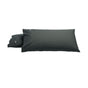 Bianca Pair of Heston Cotton Percale King Pillowcases Charcoal V442-BCA-PILLOWC-HESTON-CHARCOAL-KI